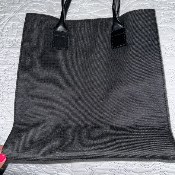 LOW START Gucci black denim tote bag - Picture 9 of 11